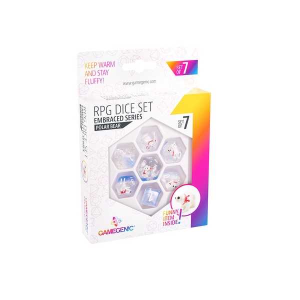 Embraced Series - Polar Bear RPG Dice Set