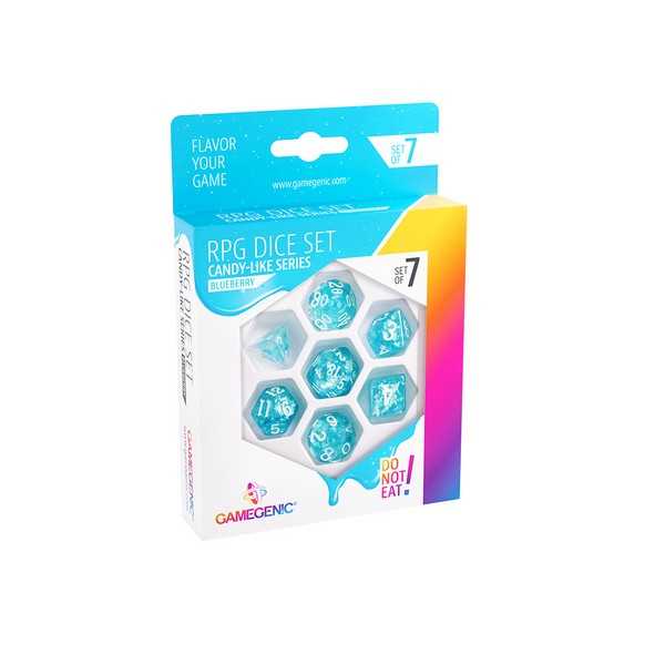 Candy-like Series - Blueberry RPG Dice Set