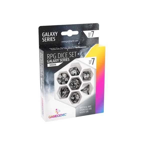 Galaxy Series - Moon RPG Dice Set