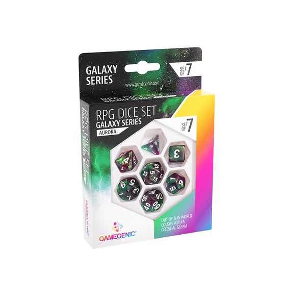 Galaxy Series - Aurora RPG Dice Set