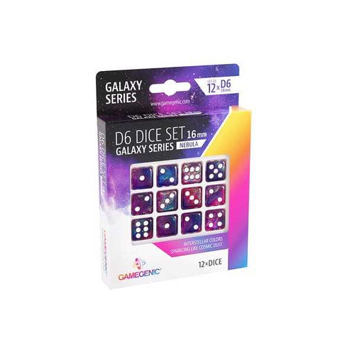 Galaxy Series - Nebula D6 Dice Set 16 mm