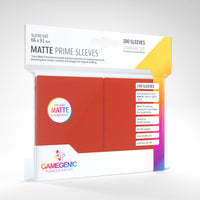 Matte Prime Sleeves Red (100 ct.) 1