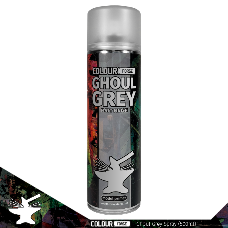 Ghoul Grey Aerosol (500ml) - The Colour Forge