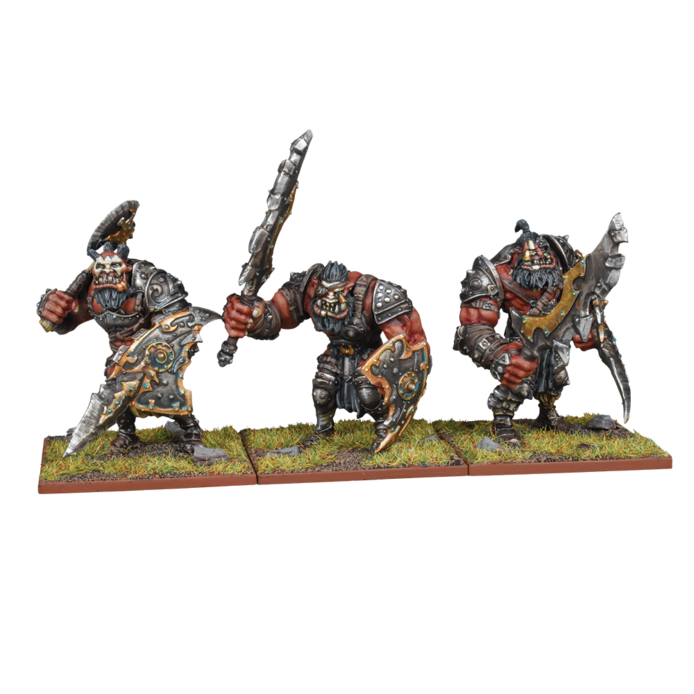 Ogre Warriors Regiment (2020) - Kings Of War (OLD)