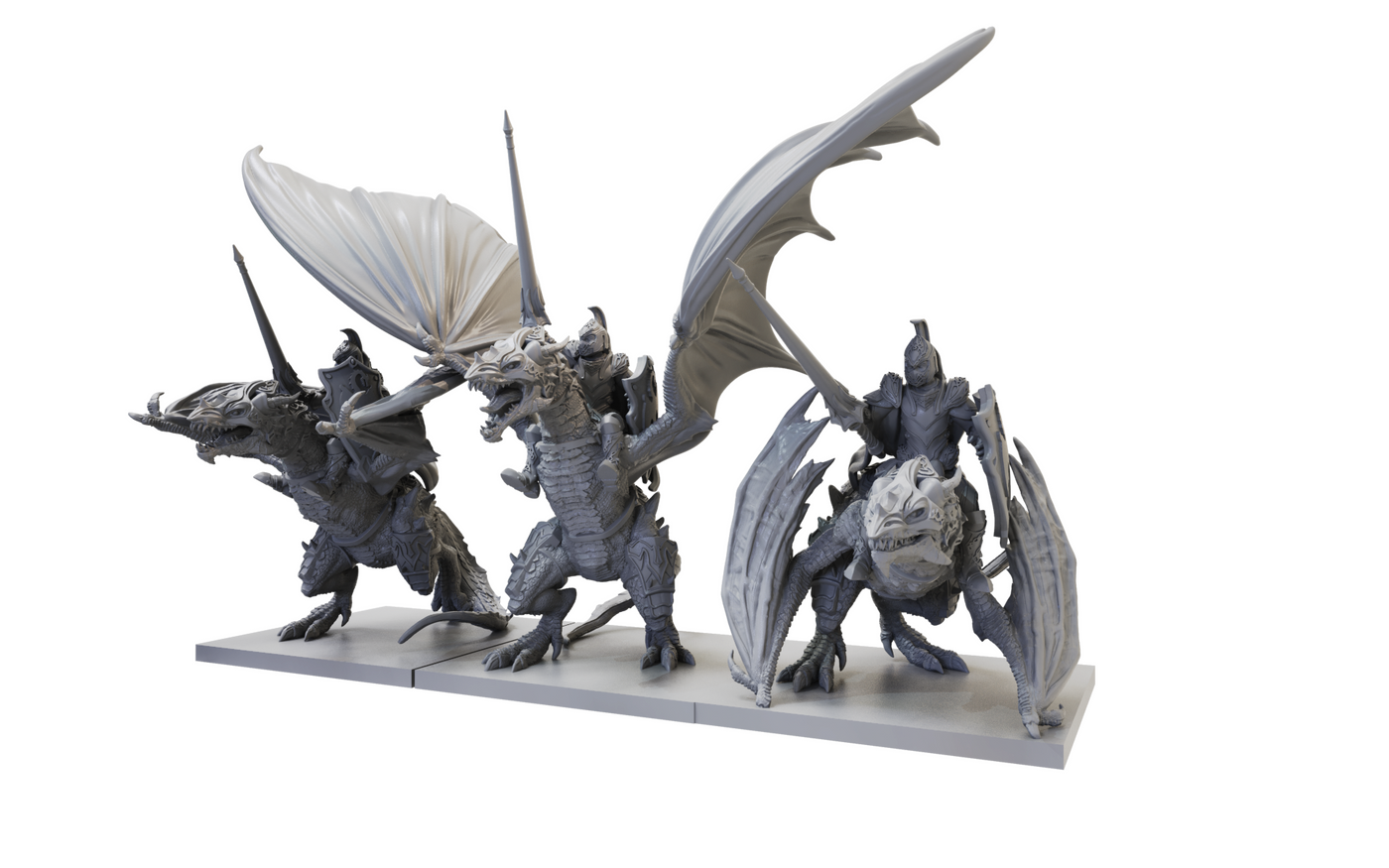 Elf Drakon Riders Regiment - Kings Of War