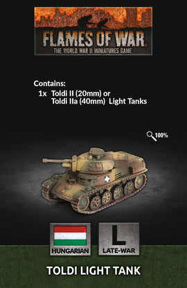 Toldi tank - Flames Of War Hungarians