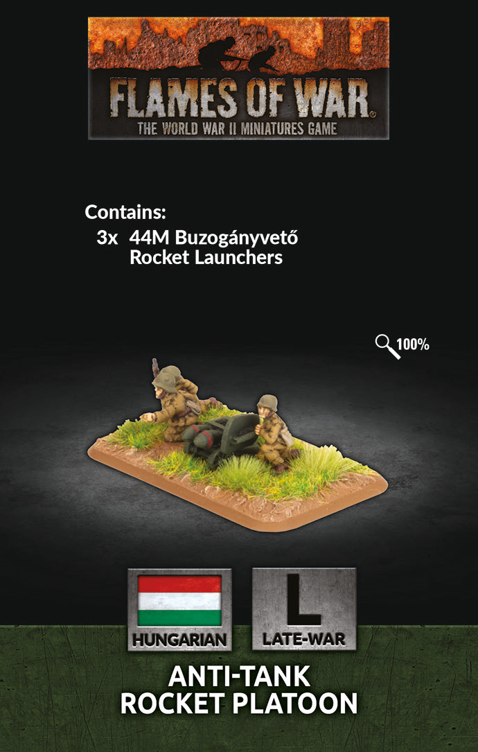 Anti-tank Rocket Platoon - Flames Of War Hungarians