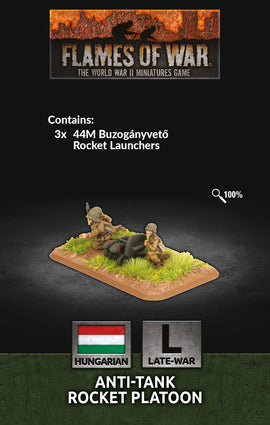 Anti-tank Rocket Platoon - Flames Of War Hungarians