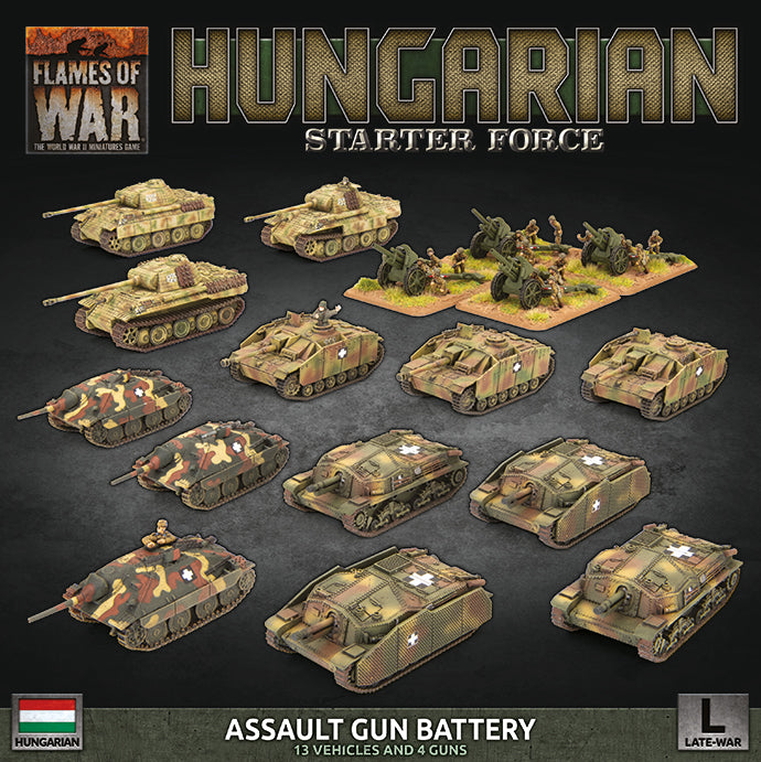 Hungarian Starter Force: Zrinyi Assault Gun Battery