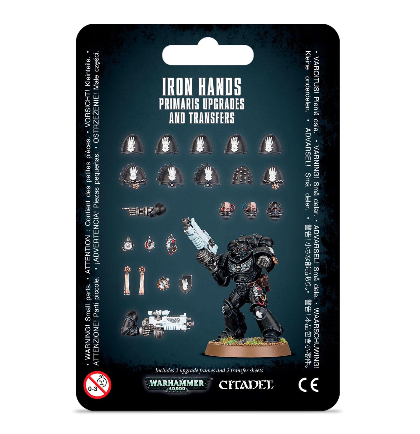 Warhammer 40000 - Space Marines - Iron Hands Primaris Upgrades & Transfers