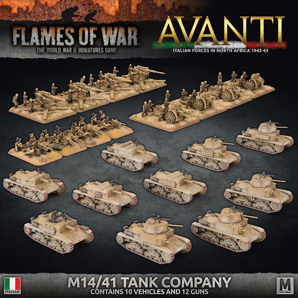 Italian Avanti M14/M41 Tank Company