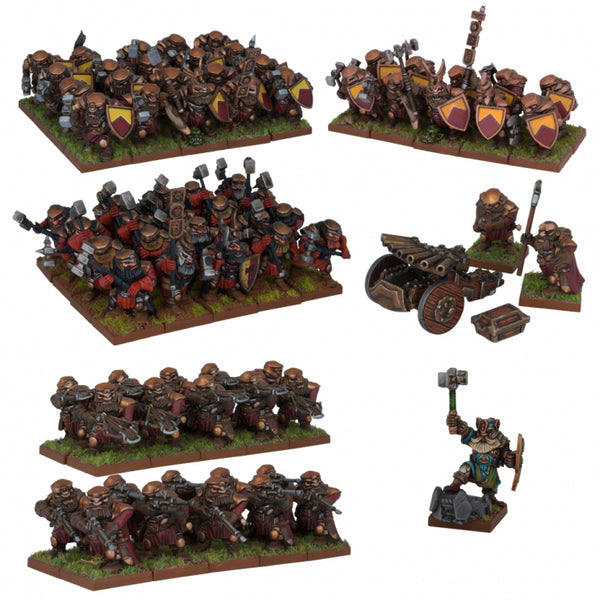 Dwarf Army (Re-pack) - Kings Of War