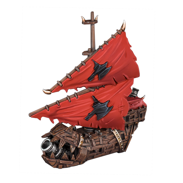 Orc Bombboat - Kings Of War Armada