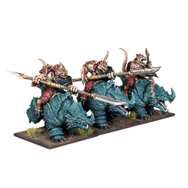 Rhinosaur Cavalry Regiment - Salamanders - Kings Of War