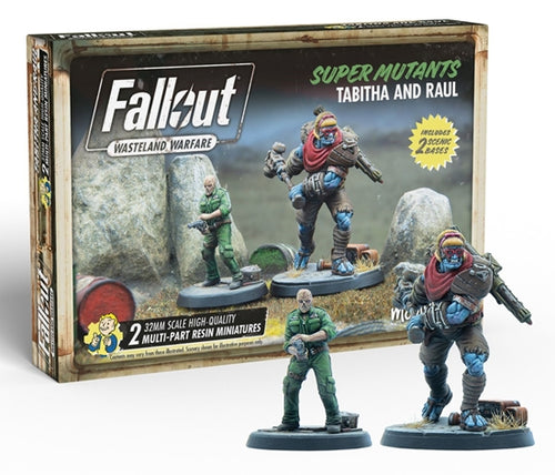 Super Mutants: Tabitha and Raul - Fallout Wasteland Warfare