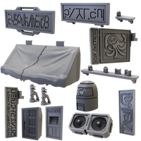Battlezones Street Accessories - Terrain Crate 2