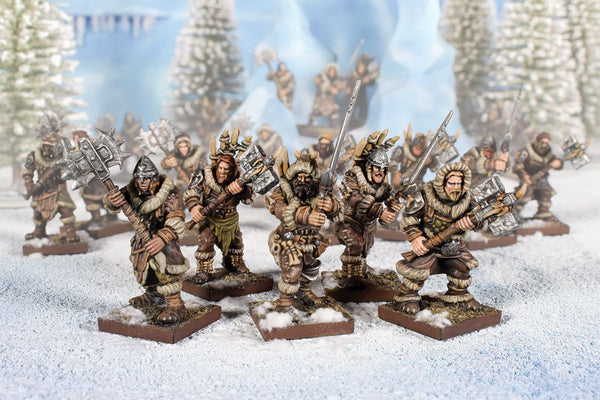 Clansmen Regiment with Two-Handed Weapons - Northern Alliance