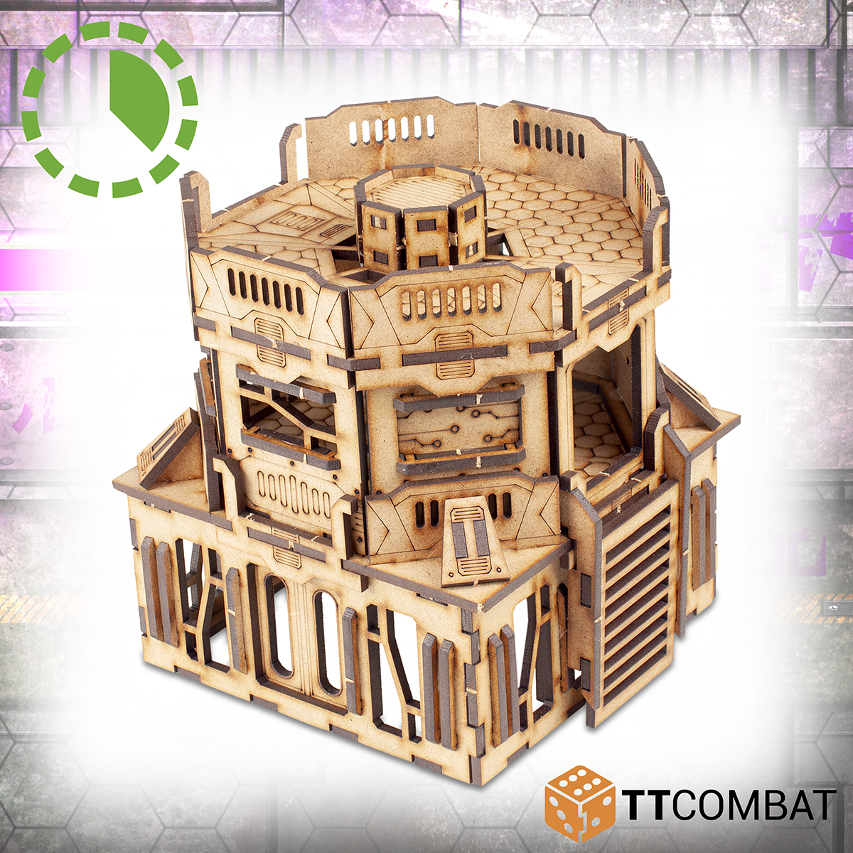 Octo Pod Tower - Sci-fi Utopia
