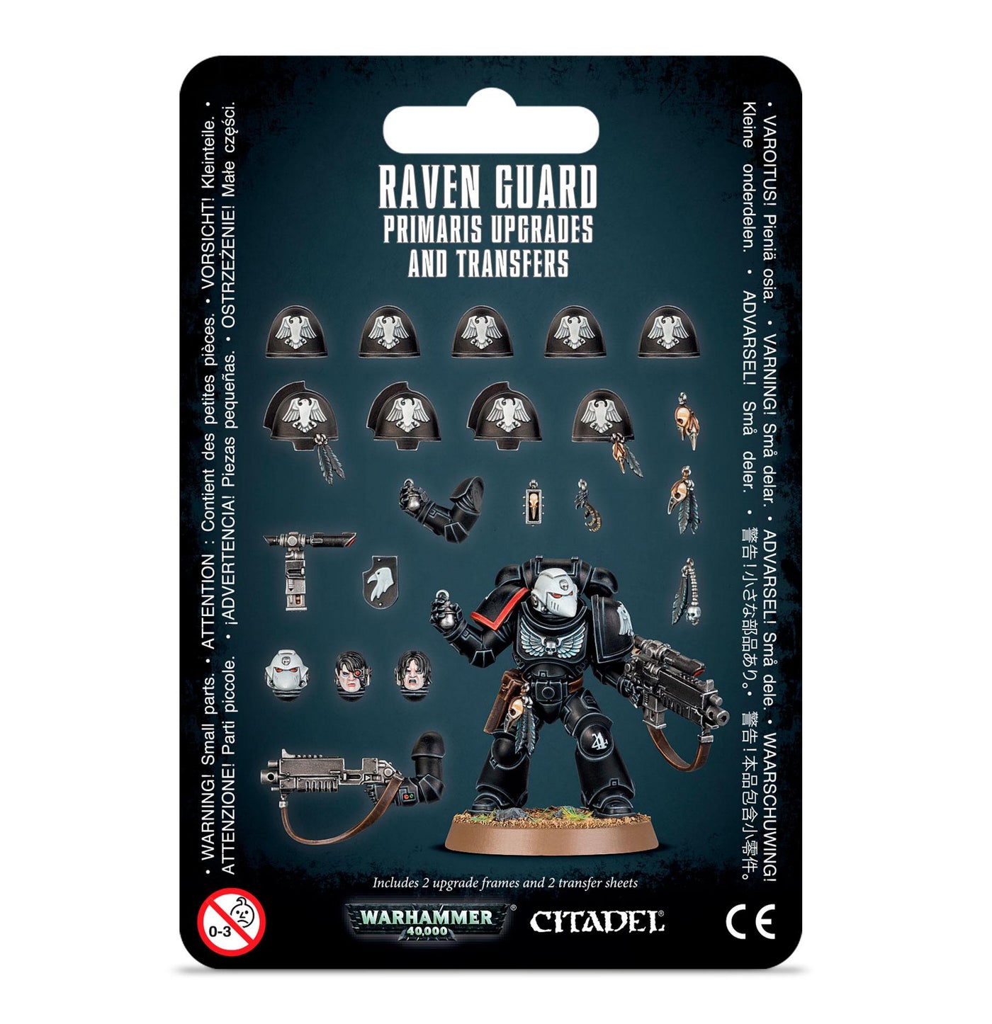 Warhammer 40000 - Space Marines - Raven Guard Primaris Upgrades & Transfers