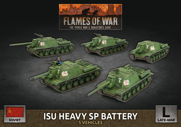 Soviet ISU Heavy SP Battery - Late War