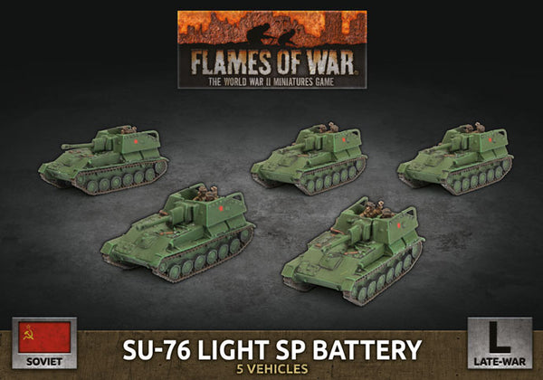 Soviet SU-76 Light SP Battery - Late War