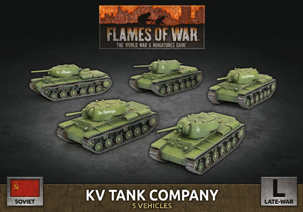 Soviet KV-8 Flame-Tank Company - Late War
