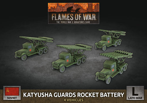 Soviet Katyusha Guards Rocket Battery - Late War