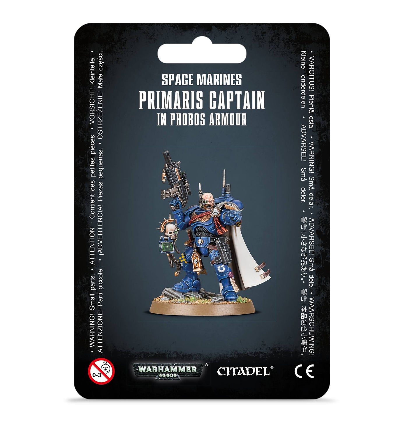 Warhammer 40000 - Space Marines - Space Marines Primaris Captain In Phobos Armour