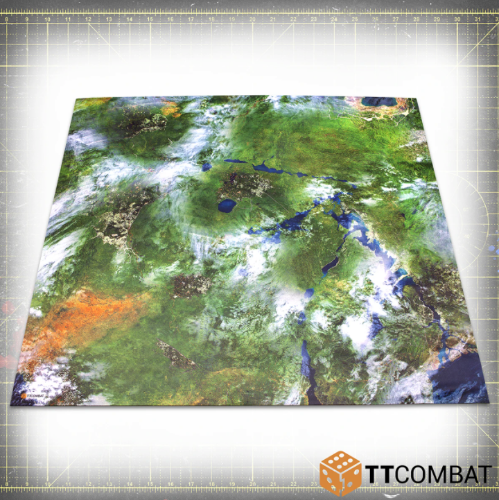 Dropfleet Cities 4x4 - Game Mat