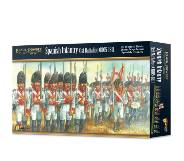 Napoleonic Spanish Infantry (1st Battalion) 1805-1811 - Black Powder