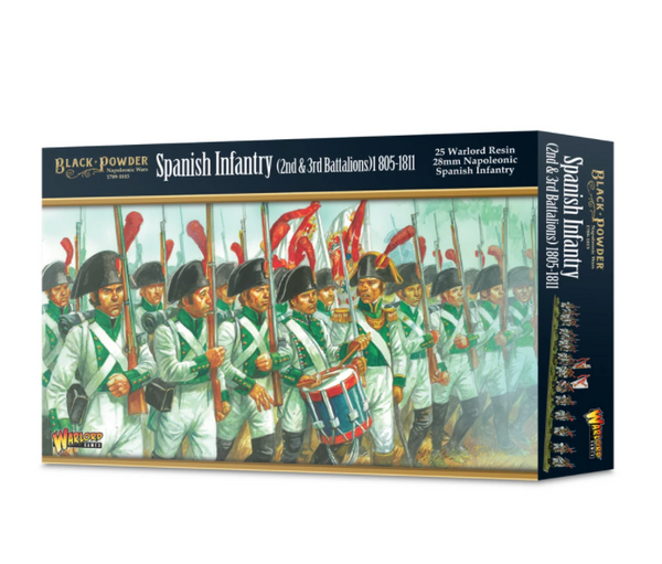 Napoleonic Spanish Infantry (2nd & 3rd Battalions) 1805-1811 - Black Powder