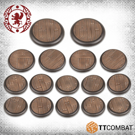 Wooden Plank Bases Multi Pack