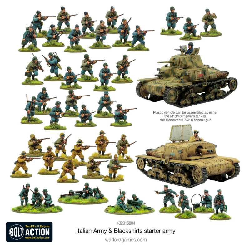 Italian Army & Blackshirts starter army