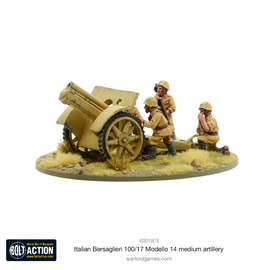 Italian Bersaglieri 100/17 Modello 14 medium artillery