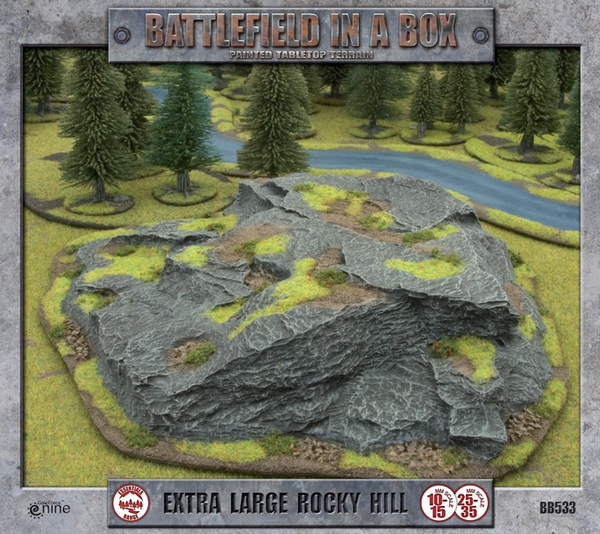 Extra Large Rocky Hill - 15mm/30mm