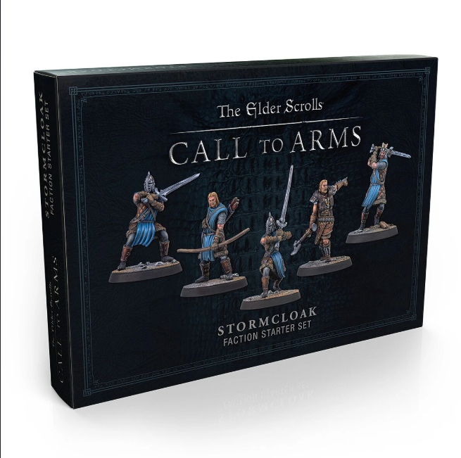 The Elder Scrolls Call To Arms Stormcloak Resin Faction Starter Set