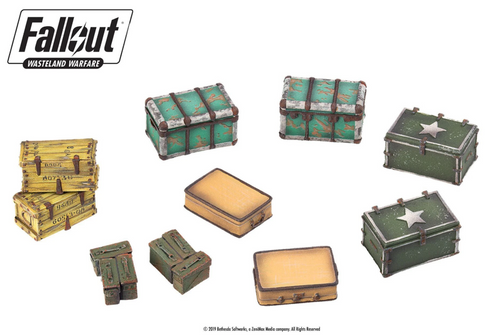 Cases and Crates Terrain Expansion - Fallout Wasteland Warfare