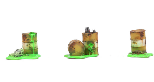 Radioactive Containers Terrain Expansion - Fallout Wasteland Warfare