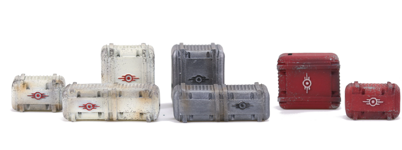 Vault Tec Supplies Terrain Expansion - Fallout Wasteland Warfare