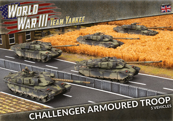 British Challenger Armoured Troop - Team Yankee