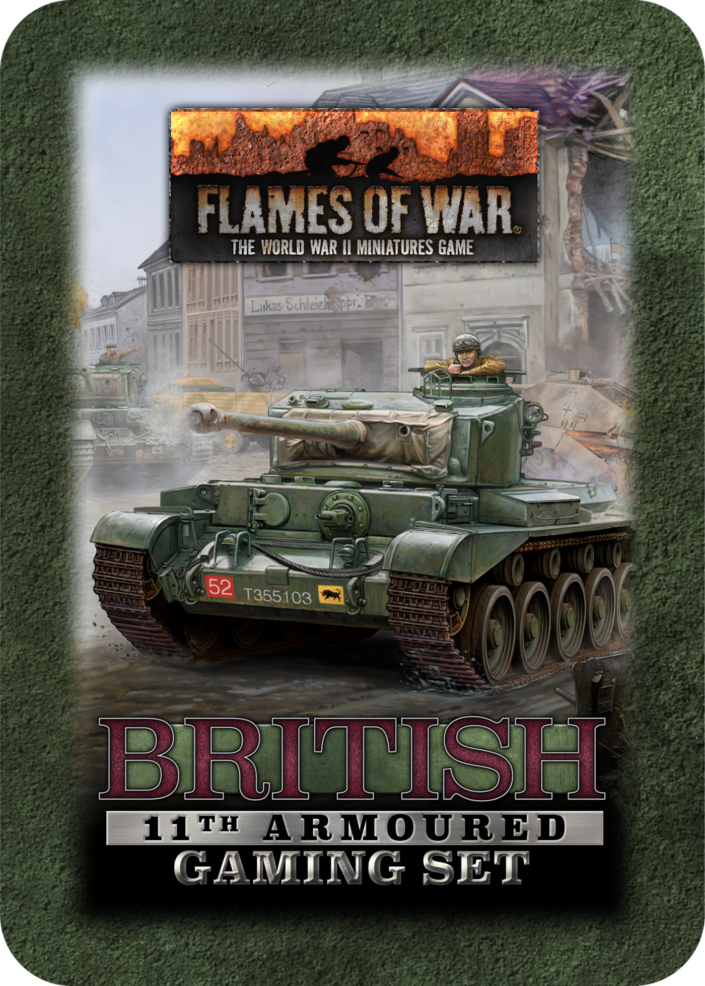 British 11th Armoured Tin