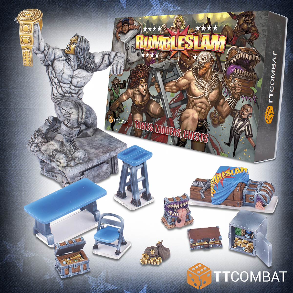Tables, Ladders, Chests - Rumbleslam - TT Combat
