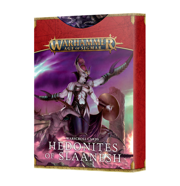 Warscroll Cards: Hedonites of Slaanesh - 3rd Edition