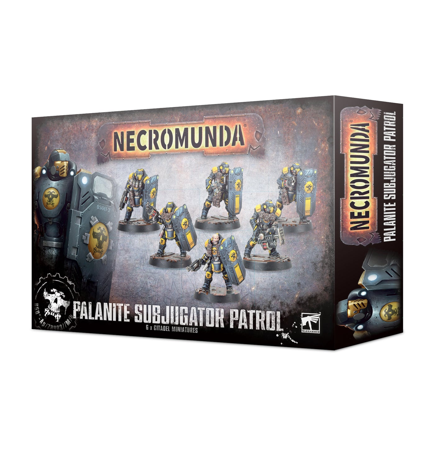 Necromunda - Palanite Enforcers - Palanite Subjugator Patrol
