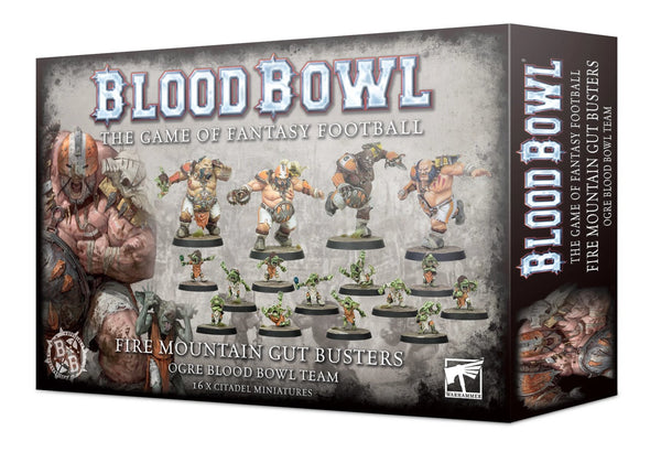 Blood Bowl: Ogre Team - Fire Mountain Gut Busters Team