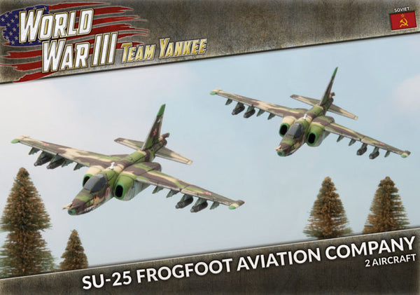 Soviet SU-25 Frogfoot Aviation Company - Team Yankee