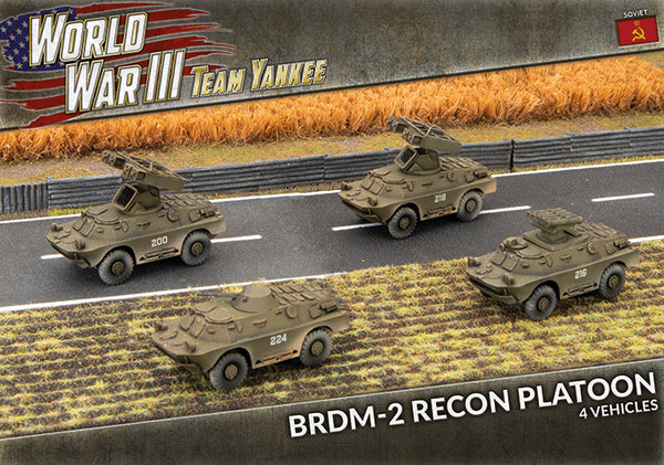 BRDM-2 Recon Platoon - Team Yankee Soviets