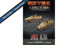 German Sd Kfz 251 Flamethrower Platoon - Flames Of War Late War
