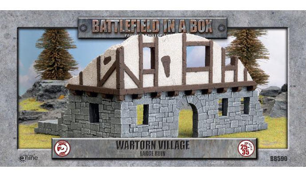 Wartorn Village - Large Ruin Scenery Set