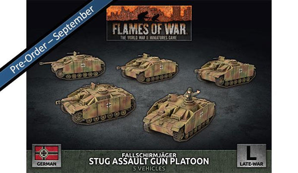 German StuG (Late) Assault Gun Platoon - Flames Of War Late War